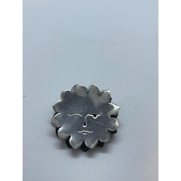 Signed DIAN MALOUF Modernist Sterling Figural Wink - Picture 5 of 7